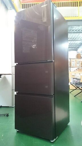 【愛品倶楽部柏店】ハイセンス 2019年製 282L 3ドア冷凍冷蔵庫 HR-G2801BR
