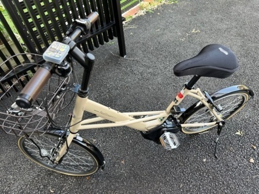 \u003cお値段交渉承ります!\u003e電動アシスト自転車　20インチ　12.3Ah ブリヂストンリアルストリームミニ　レトログレージュ　定価15万円