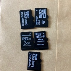 MicroSDカードセット