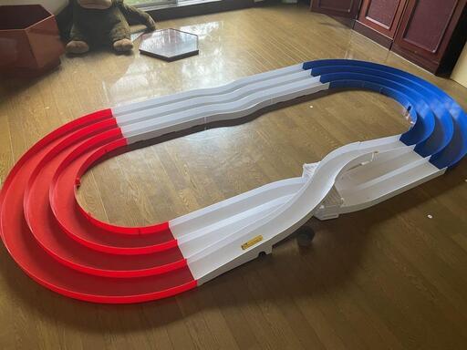 TAMIYA ミニ四駆　ジャパンカップジュニアサーキット　ホワイト　レッド　ブルー　箱入り