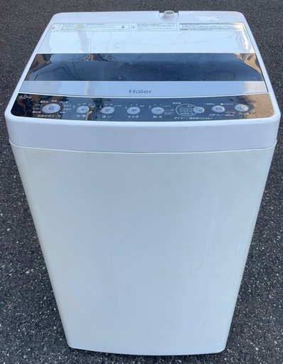 【RKGSE-043】特価！ハイアール/Haier/4.5kg/全自動洗濯機/JW-C45D/中古/2019年製/当社より近隣地域無料配達