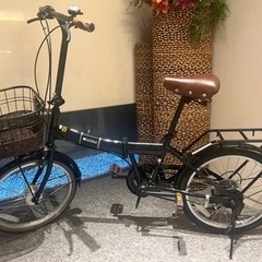 【美品】20インチ折り畳み自転車