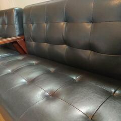 革/レザーソファー ２人掛け＋１人掛けセット