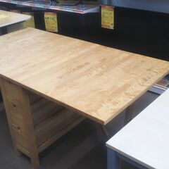 IKEA　バタフライテーブル　幅：(全開時：約1530ｍｍ)折り...