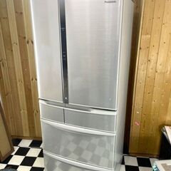 冷蔵庫 Panasonic NR-FTM478S-N 2013年製 シルバー 472L