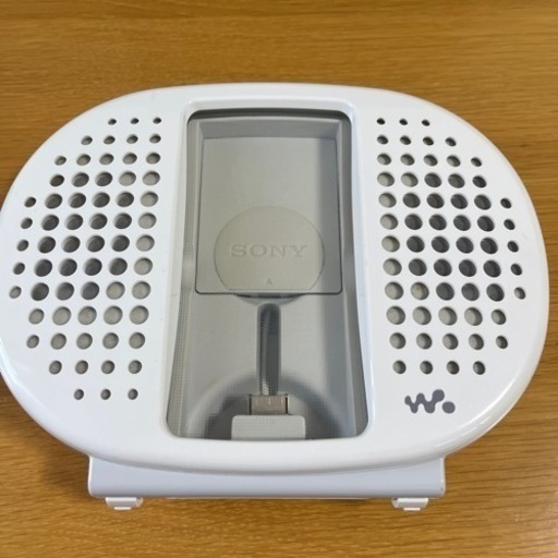 ソニー　ウォークマン用ドックスピーカー　RDP-NWR100/P　白　動作品　防水