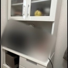 【取引中】ニトリ 食器棚 ホワイト