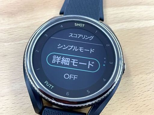 ボイスキャディ] Voice Caddie T9 ブラック 時計型ゴルフナビ