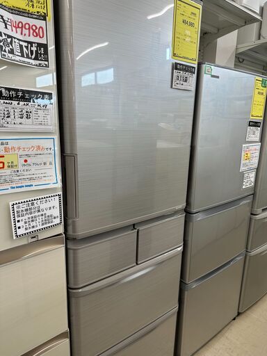 ジモティ来店特価!!　冷蔵庫　シャープ　SJ-W412F-S　2020　　J-0856