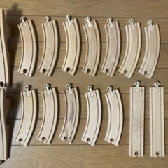 IKEA  木製　電車セット