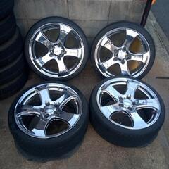 18インチ　メッキホイール　4本
