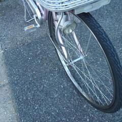 中古自転車2669 前後タイヤ新品！ ブリヂストン C600UP 26 