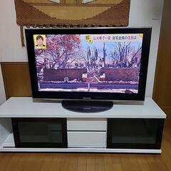 お値下げしました。パナソニック42型　テレビ台付き