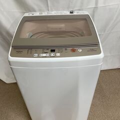 【北見市発】アクア AQUA 全自動電気洗濯機 AQW-GV70...