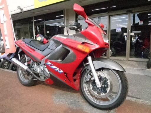 NO.4766　ＺＺＲ２５０　水冷４サイクル２気筒２５０ｃｃエンジン　ＥＴＣ車載器付き　レッド＆グレー　☆彡