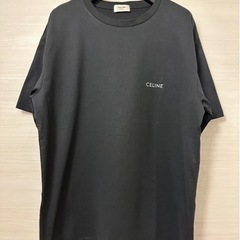 【CELINE】ルーズTシャツ / コットンジャージー ブラック...