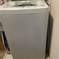 【決まりました】洗濯機 AQW-S60A