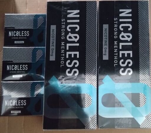 【新品未使用　禁煙グッズ】NICOLESS　ニコレス　NFREE TIEA　54箱　バラ可