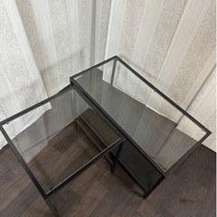 美品　定価¥12990-IKEA VITTSJÖ ヴィットショー