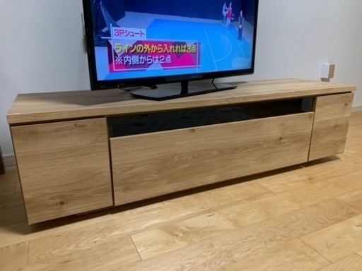 国産　テレビボードのみ　幅150センチ　テレビ台