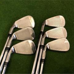 【5番有】M6 アイアンセット 5i-PW スチール Sシャフト　テーラーメイド