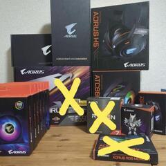 自作PCパーツセット13点（AORUSオンリー）