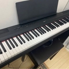 【値下げ】9月末まで！！ヤマハ 電子ピアノ P125 純正スタン...