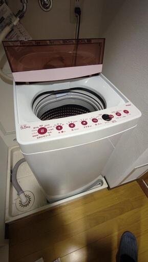 美品 洗濯機(5.5kg) Haier JW-C55FK 2020年製