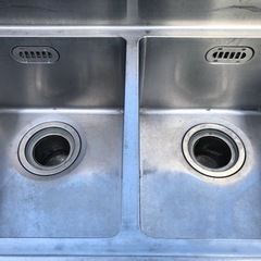 ⭐︎中古品　ソイルド2槽シンク　1200×640×900mm  厨房用品⭐︎