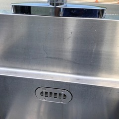 ⭐︎中古品　ソイルド2槽シンク　1200×640×900mm  厨房用品⭐︎