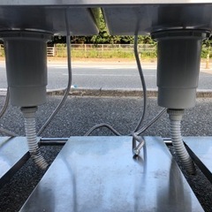 ⭐︎中古品　ソイルド2槽シンク　1200×640×900mm  厨房用品⭐︎