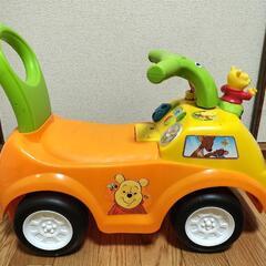 【中古品】子ども用の乗り物　乗用おもちゃ　くまのプーさん