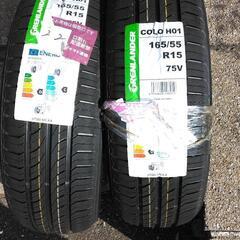 [値下げ]165/55R15（M+S）(マッド&スノー)グリンラ...