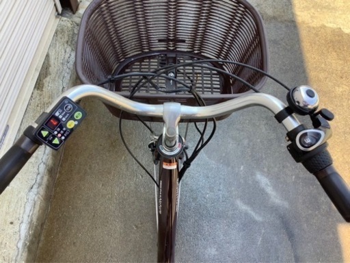 167 ヤマハ新機種電動アシスト自転車pasnatura26インチブラウンアルミ