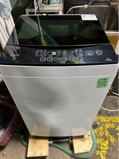 17年maxzen 洗濯機6kg 配送無料❗️設置無料❗️分解洗浄可能‼️