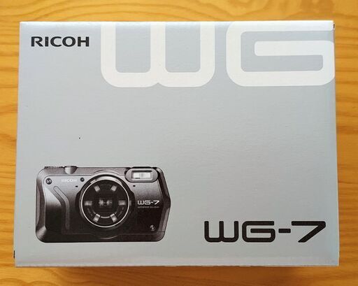 RICOH WG-7 ブラック 本格アウトドア　デジタルカメラ