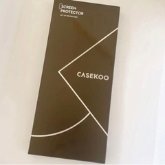 【CASEKOO】 iPhone12pro MAX用 ガラスフィ...