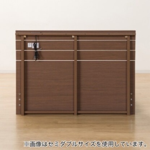 ニトリ（NITORI） セミダブルベッドフレーム(NS-001 LEG/LOW すのこ 