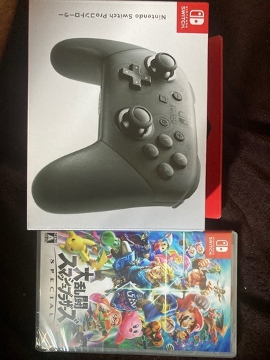 Switch スマブラスペシャル新品未開封　プロコン新品