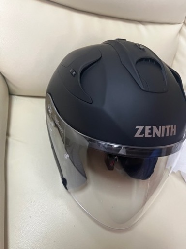 ヤマハ(Yamaha)バイクヘルメット ジェット YJ-17 ZENITH-P ラバートーンブラック L