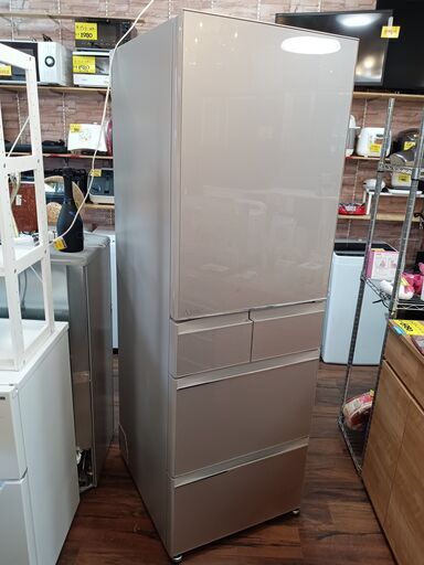 三菱　冷蔵庫　451Ｌ　MR-MB45H-C　2022年製　グレインクレージュ　■買取GO‼　栄和店