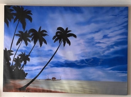 バリ島 バリ 絵画 風景画 ビーチ 絵 油絵