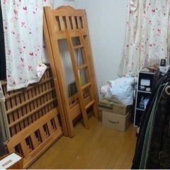 最終値下げ！引き取り限定ロフトベッド 発送可能着払い