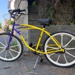 古車(決まりました)ビーチクルーザー　26インチ　