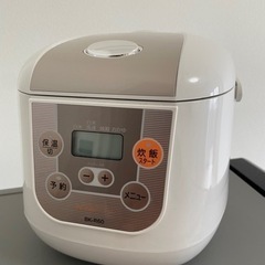 【0円】3.5合炊き炊飯器　