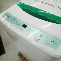 洗濯機 7.0kg 2019年製 YAMADA SELECT YWM-T70G1 ホワイト系 全自動電気