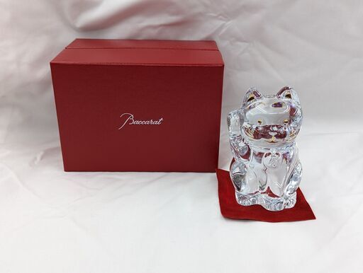 Baccarat ラッキーキャット 招き猫　ag-gf079