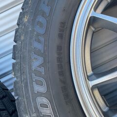 値下げ！４本セット／スタッドレス用アルミホイール／ダンロップウィンターマックス195/65R15（セレナ、ノア、VOXY）