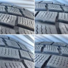 値下げ！４本セット／スタッドレス用アルミホイール／ダンロップウィンターマックス195/65R15（セレナ、ノア、VOXY）