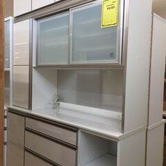 【ジモティ来店特価！！】定価30万円！！　食器棚　綾野家具　J-0865